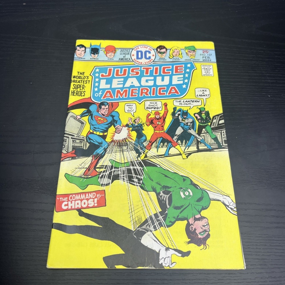 Justice League Of America #127 DC Comics 1976 Bronze Age Comic